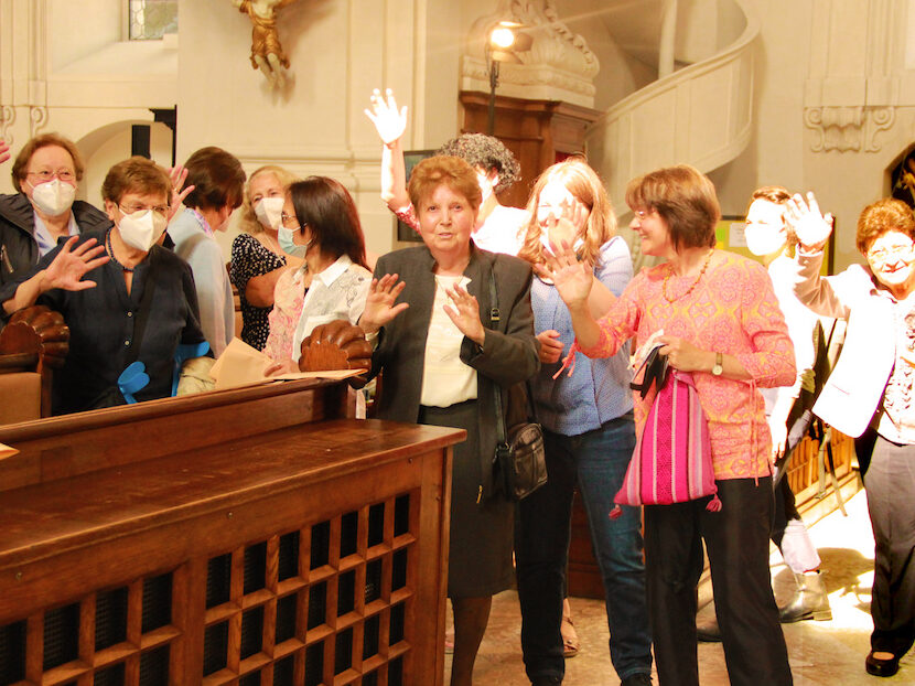 È festa per le missionarie secolari scalabriniane
